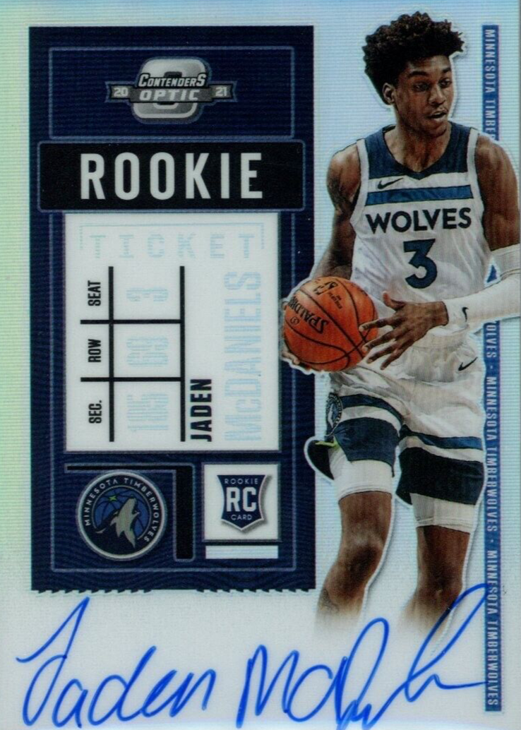 Jaden McDaniels Basketball Cards Price Guide - Sports Card Investor